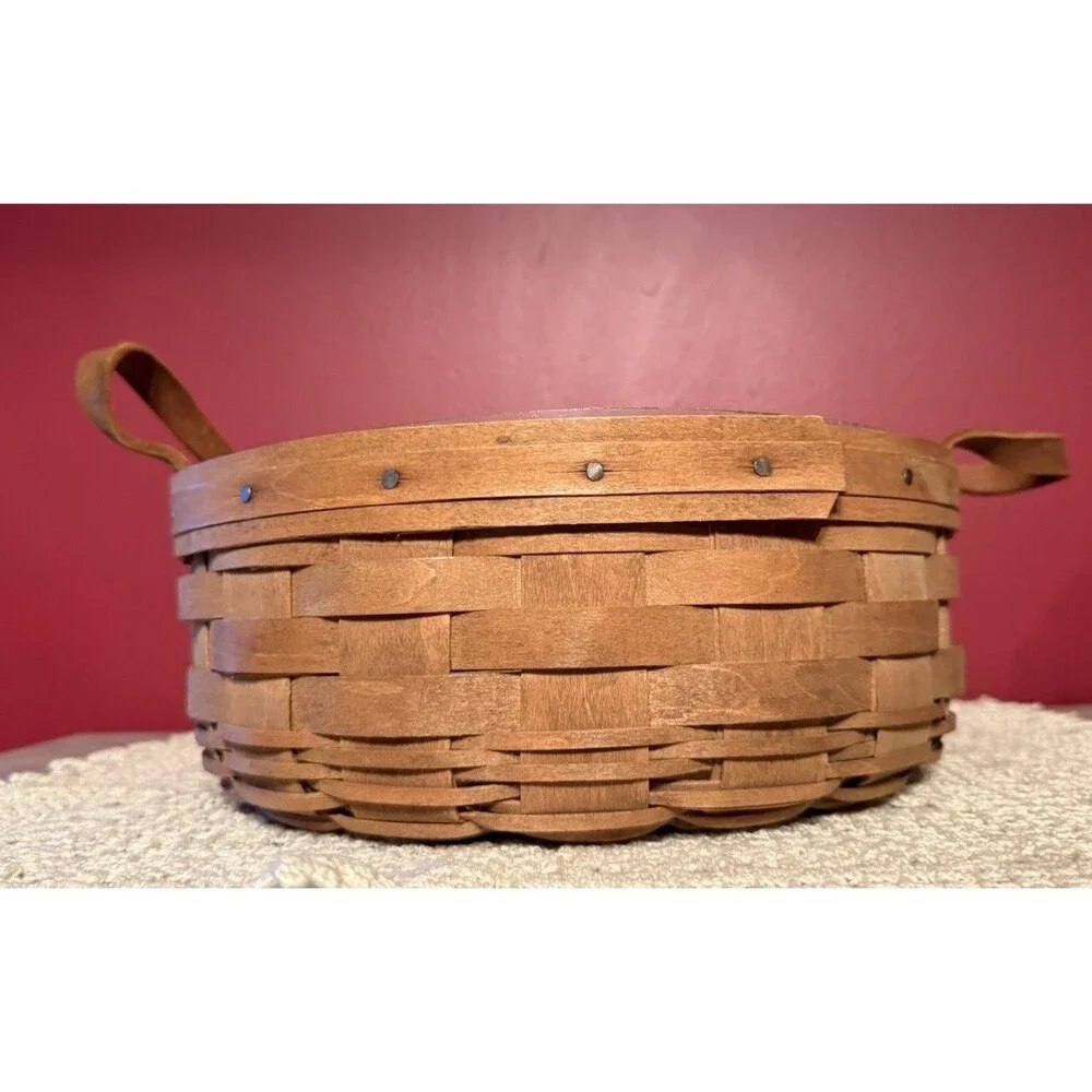 Longaberger round basket